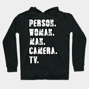 Person Woman Man Camera Tv Hoodie